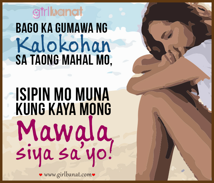 hurt quotes for girls tagalog