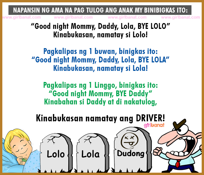 Tagalog Scary Jokes that will Make You Laugh